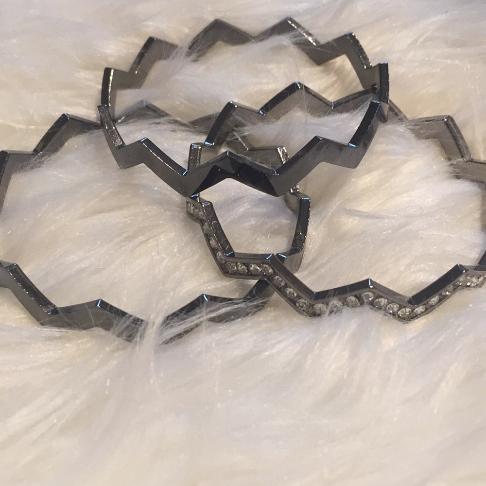 Chevron bracelet set